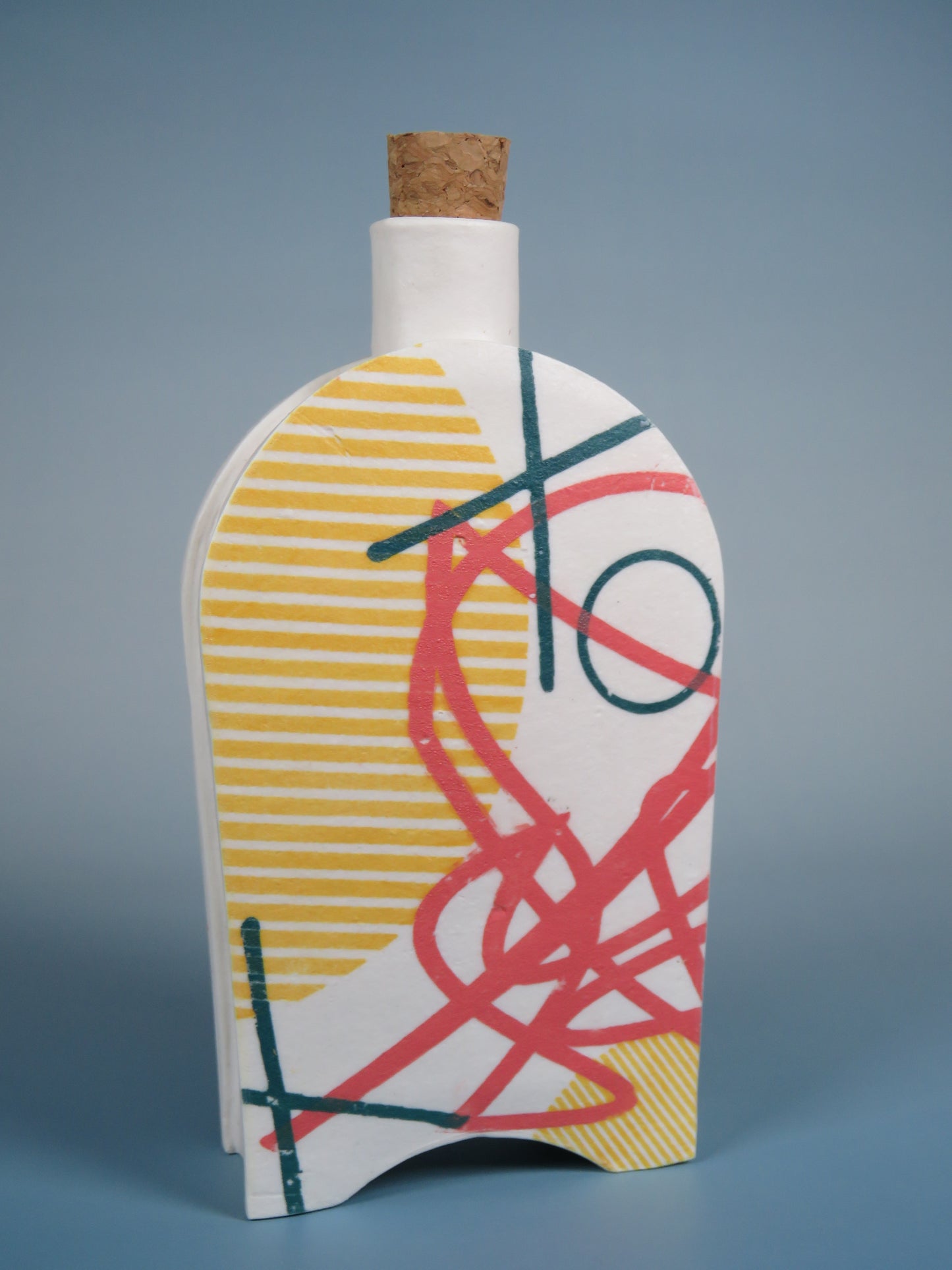 Abstract flask