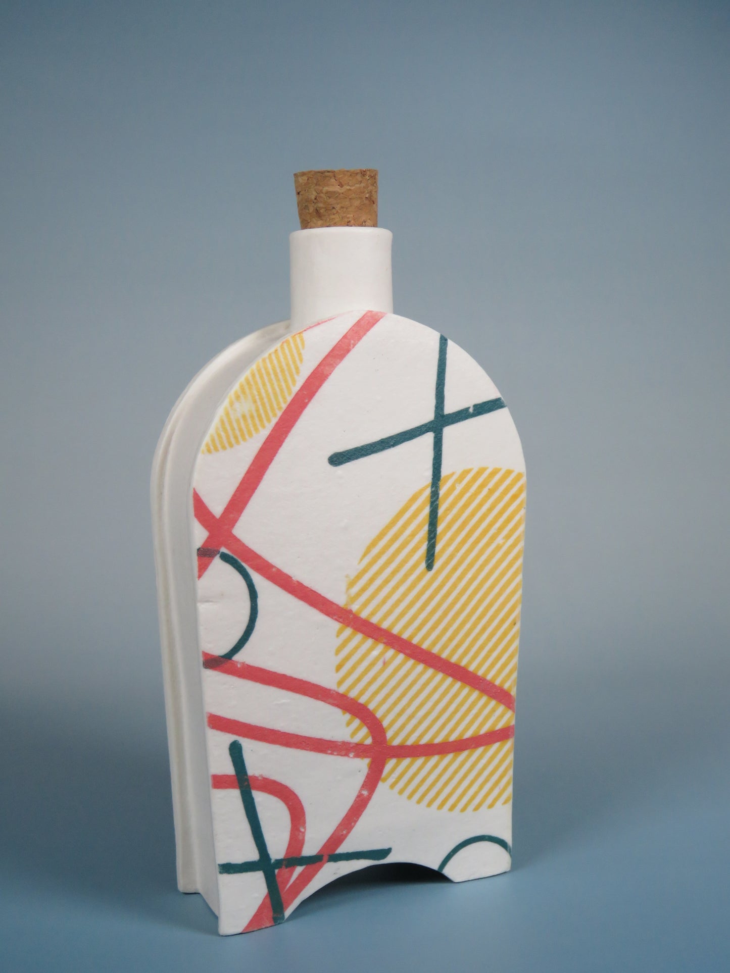Abstract flask