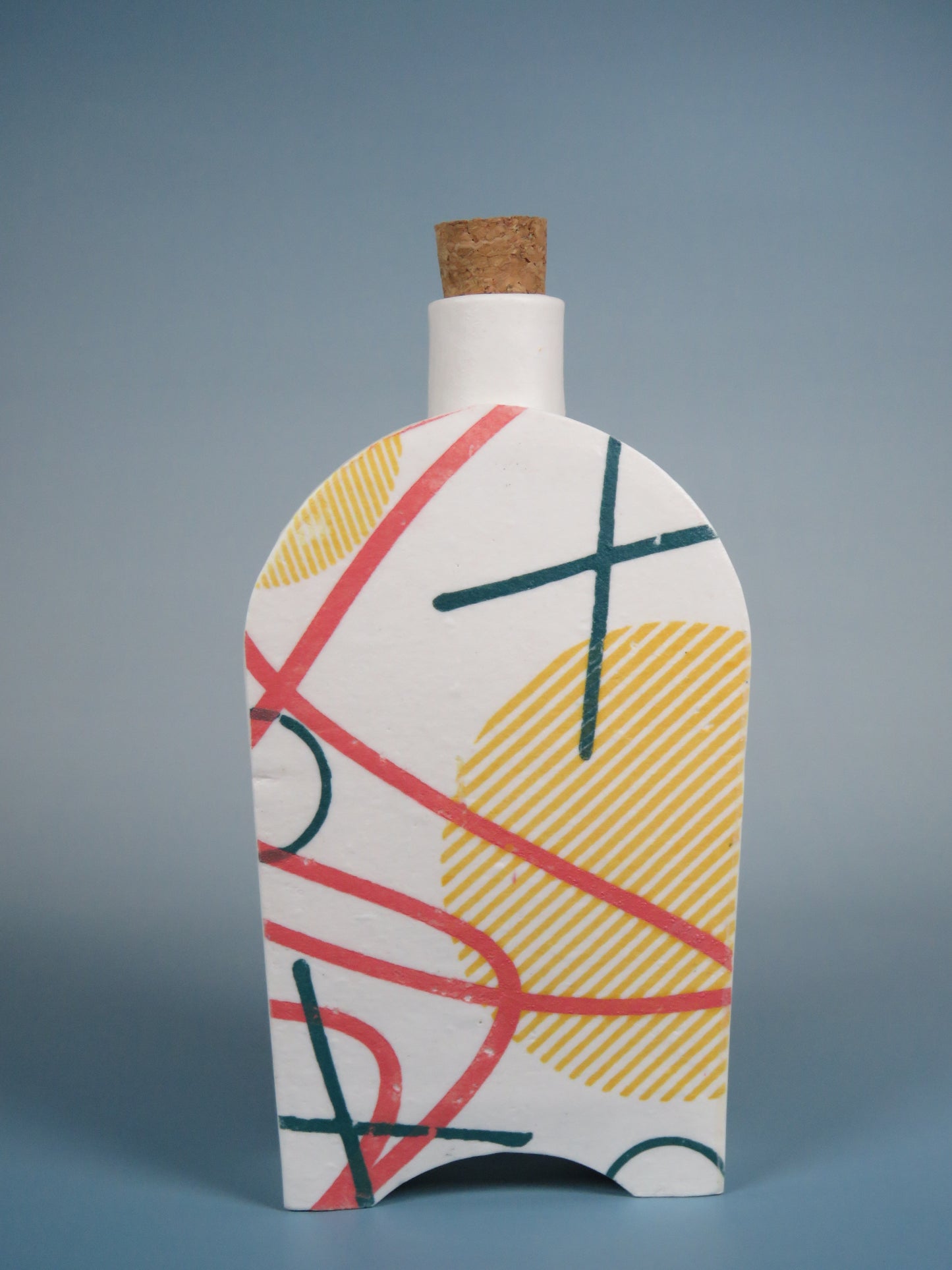 Abstract flask