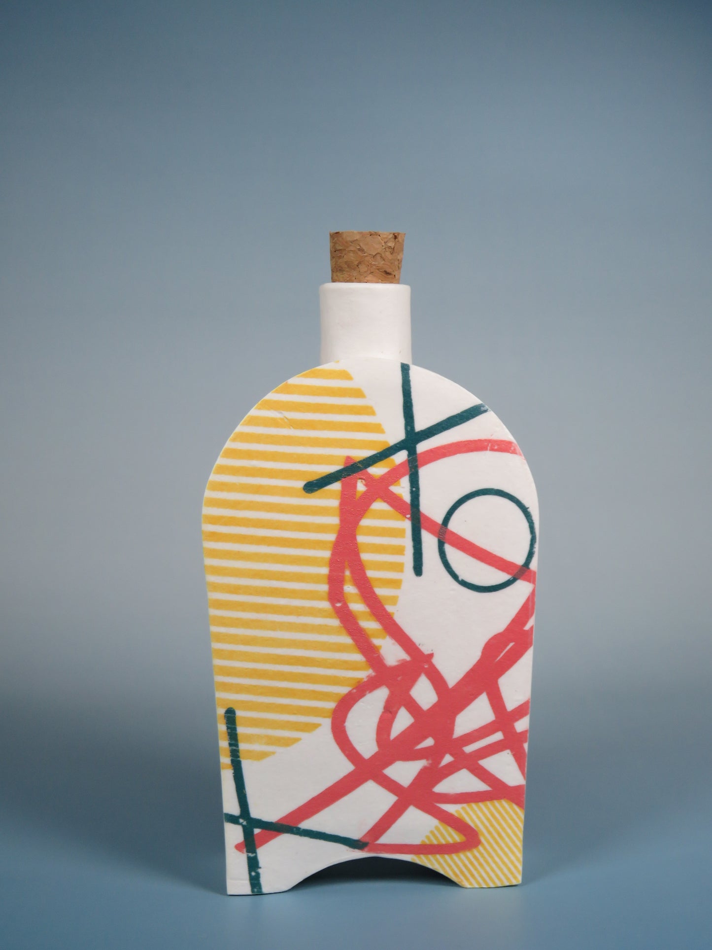 Abstract flask