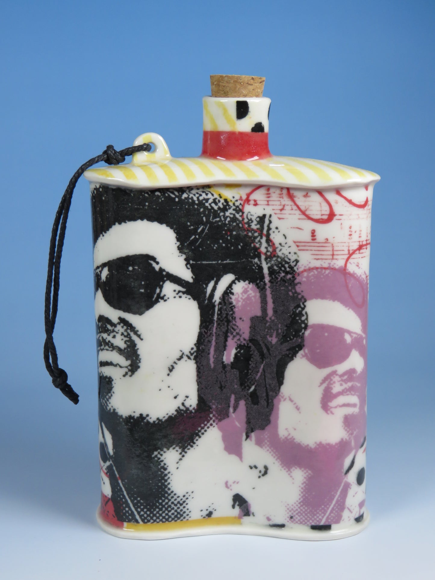Stevie Wonder Hip Flask