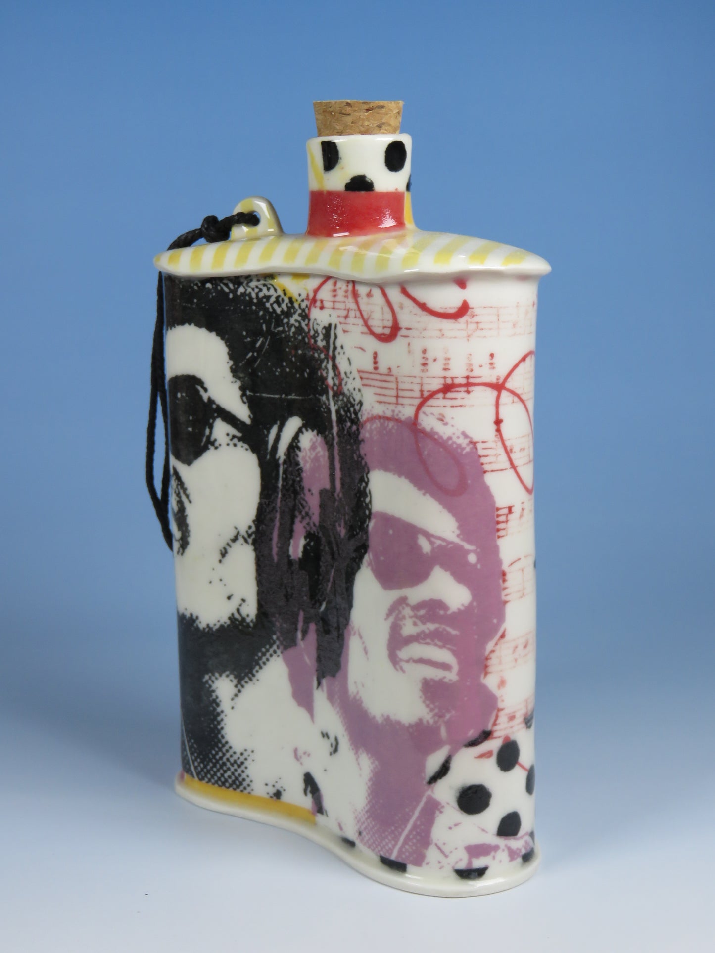 Stevie Wonder Hip Flask
