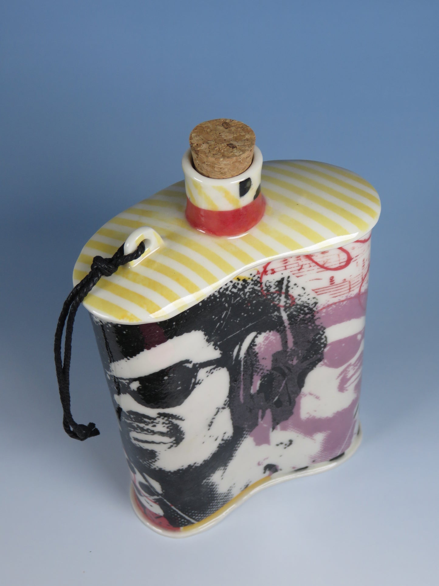 Stevie Wonder Hip Flask