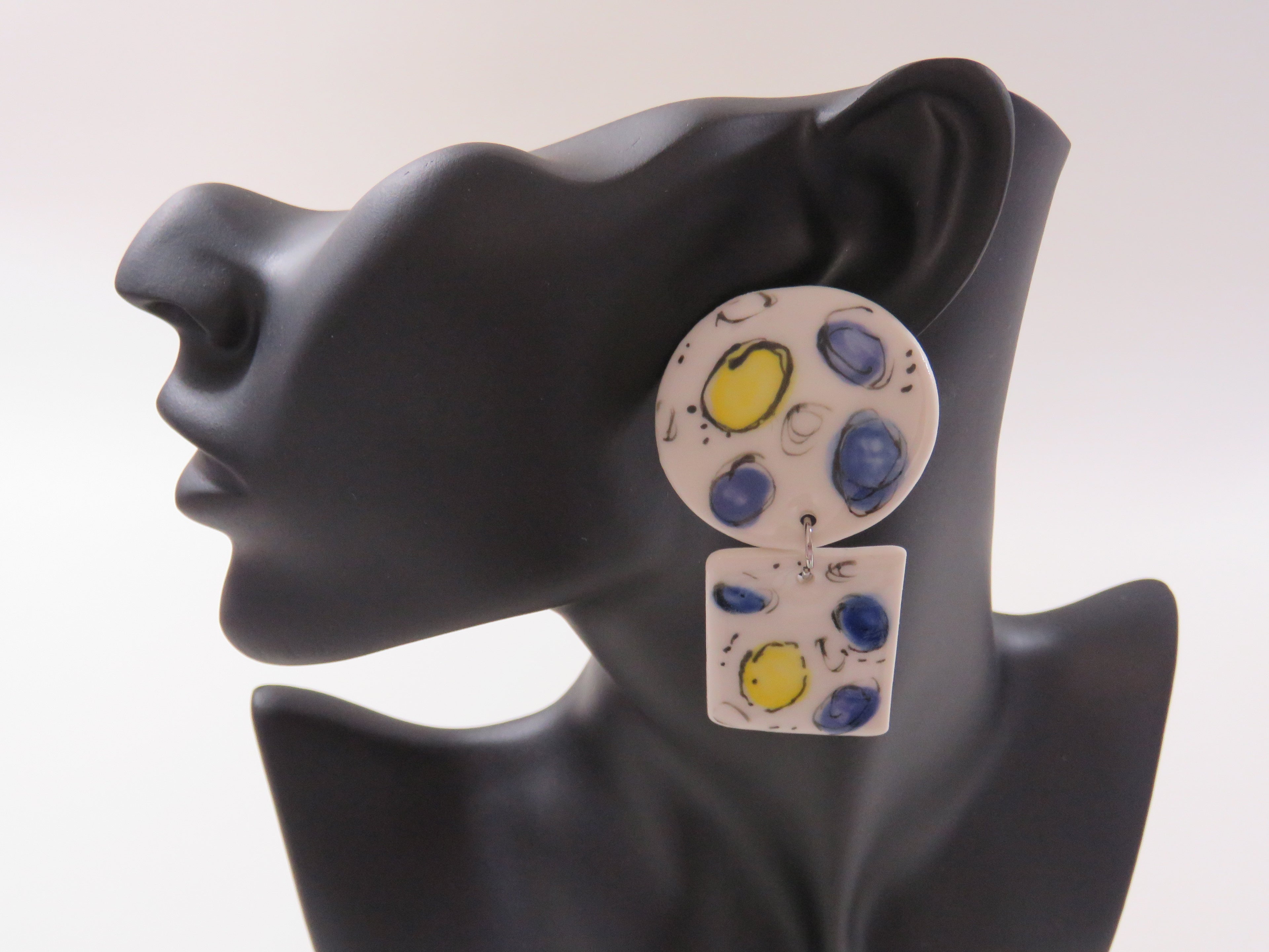 Porcelain Necklaces and Earrings