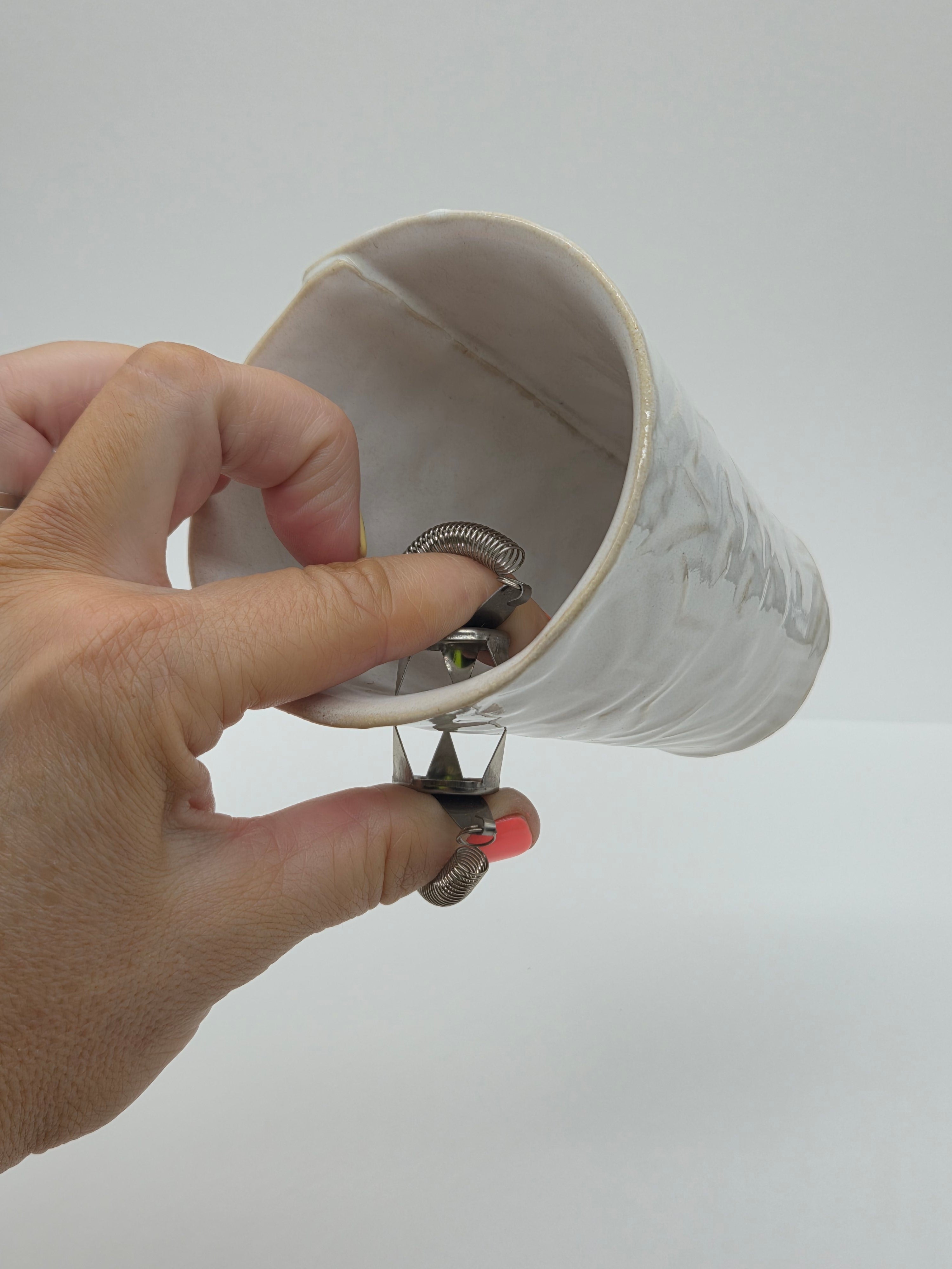 Glazing finger tongs