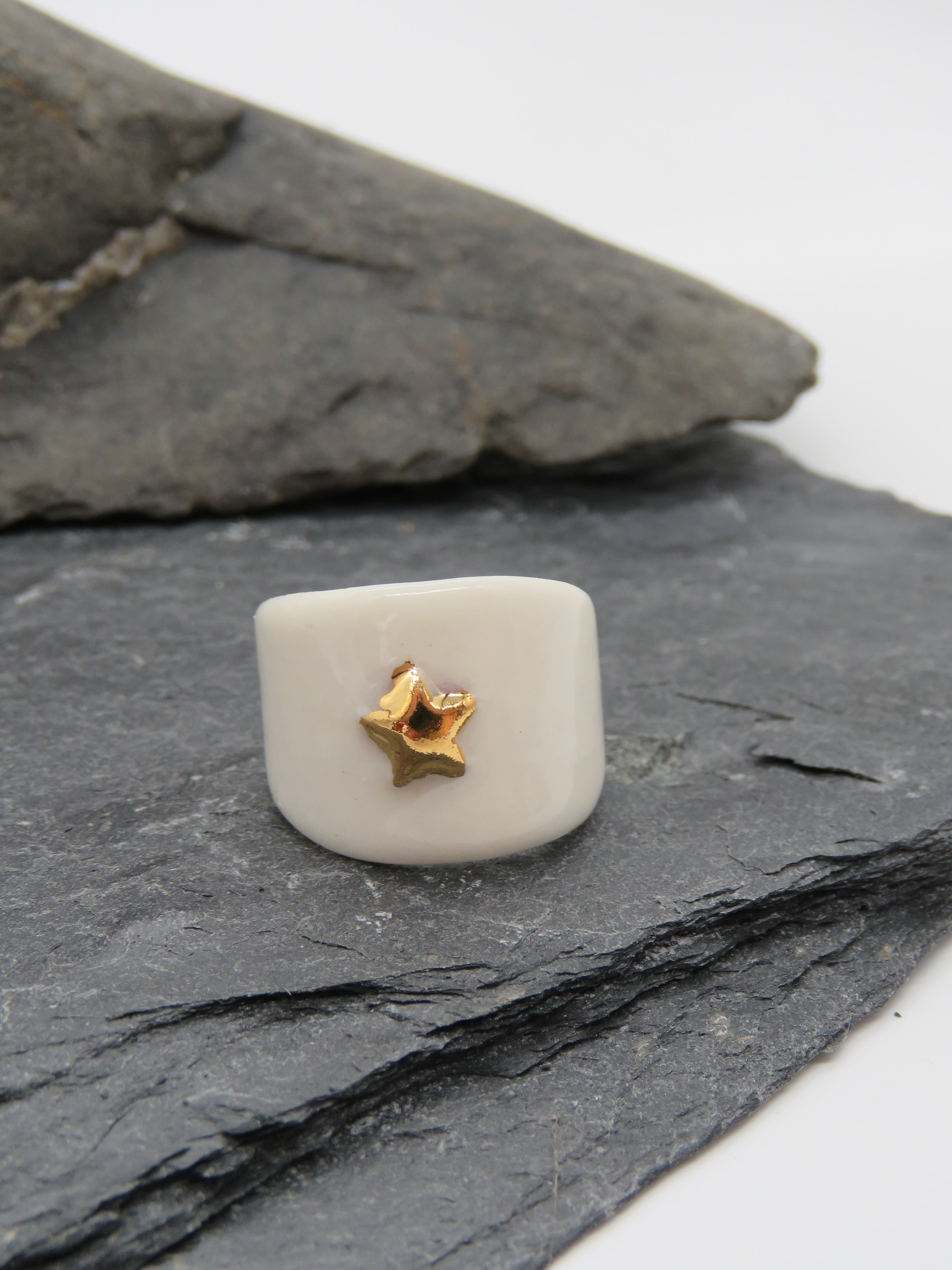 Porcelain Ring Size V