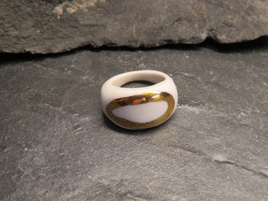 Porcelain Ring Size O