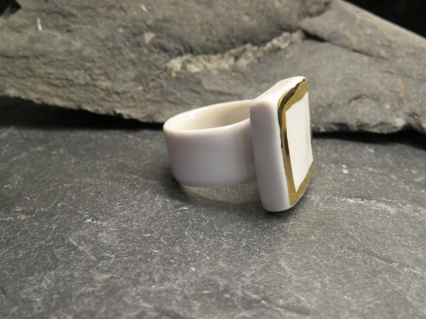 Porcelain Ring Size O