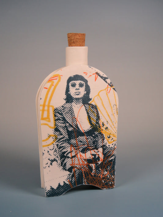 Tall Krasner Flask