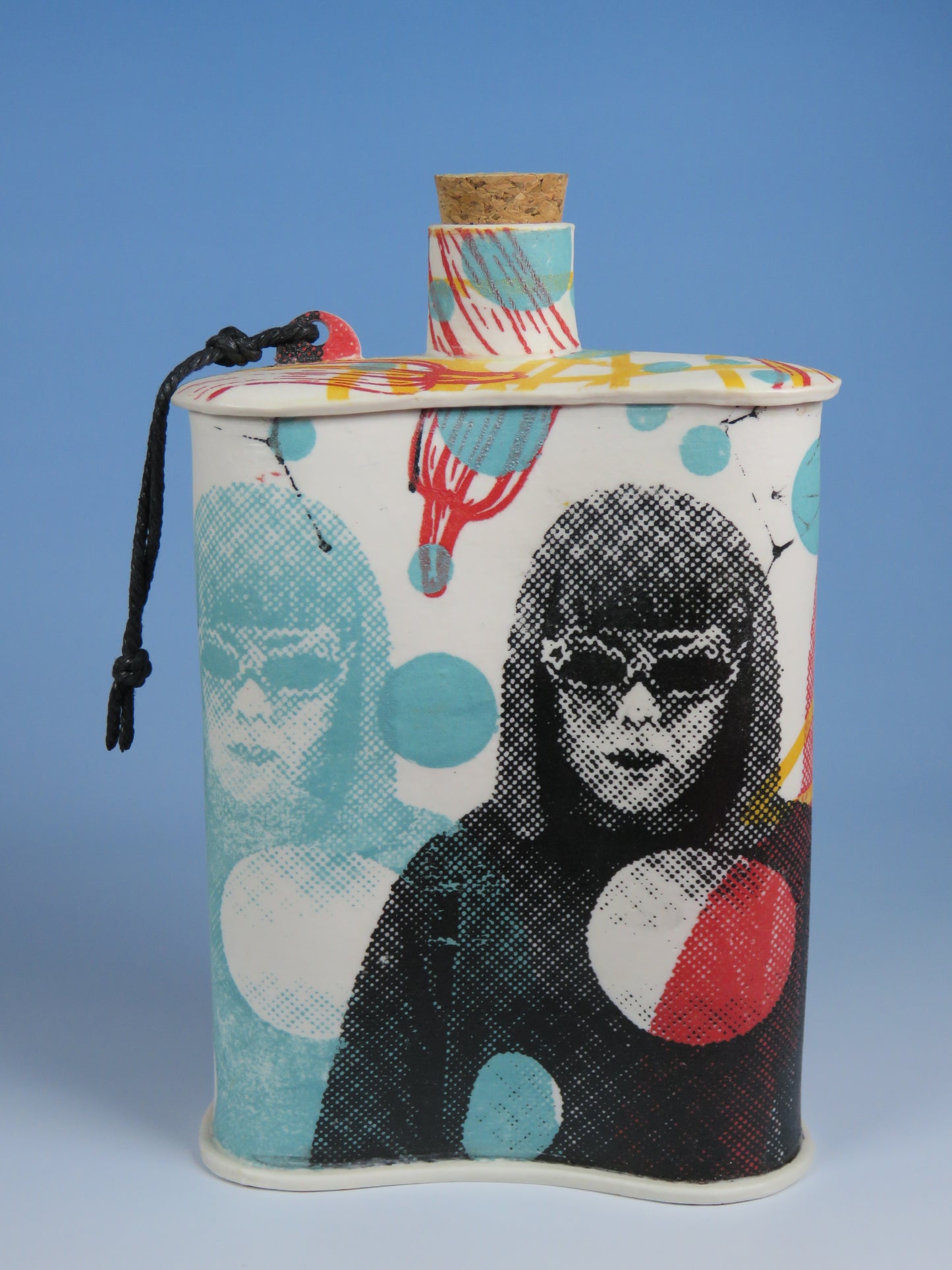 Yayoi Kusama Hip Flask