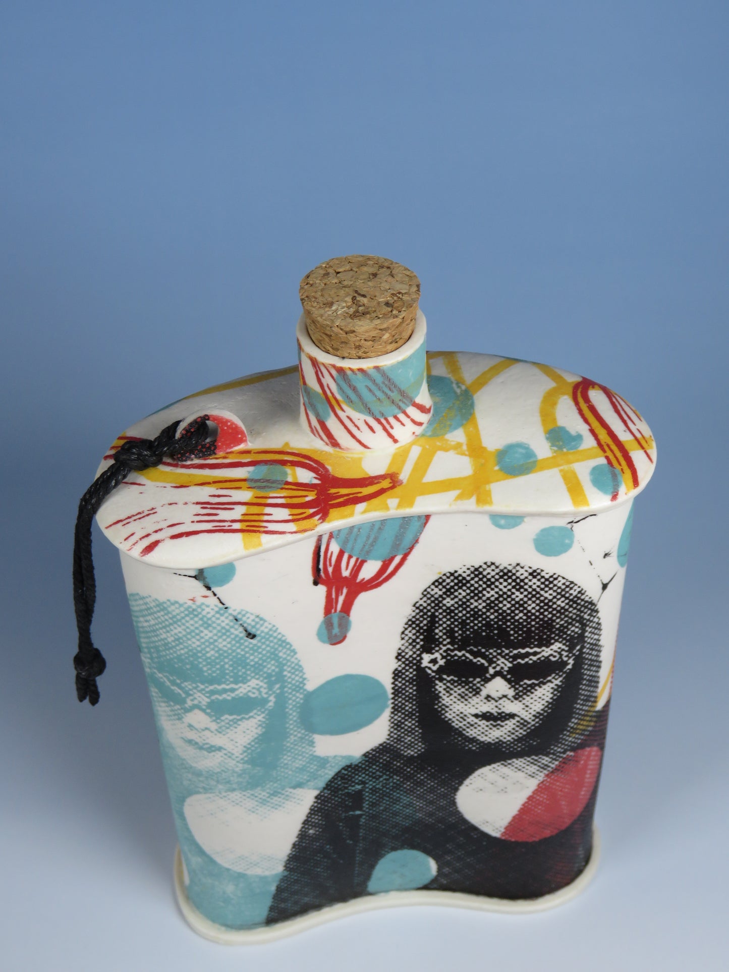 Yayoi Kusama Hip Flask