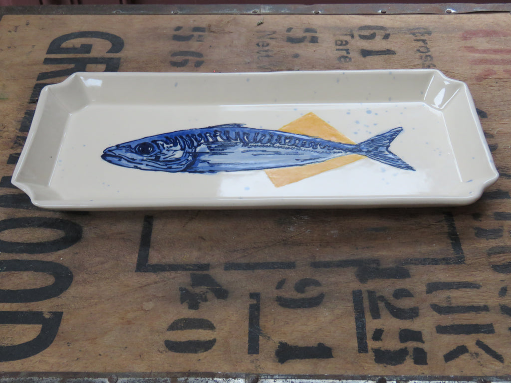 Rectangle Mackerel dish