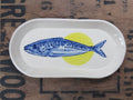 Small oblong Mackerel dish