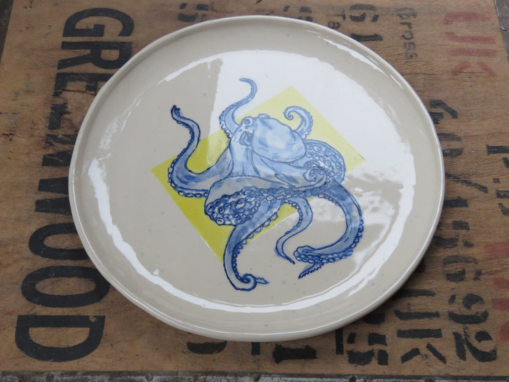 Octopus Platter Round