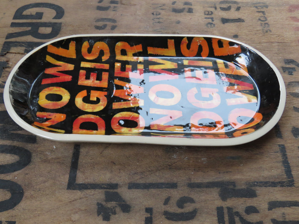 Knowledge is Power dish