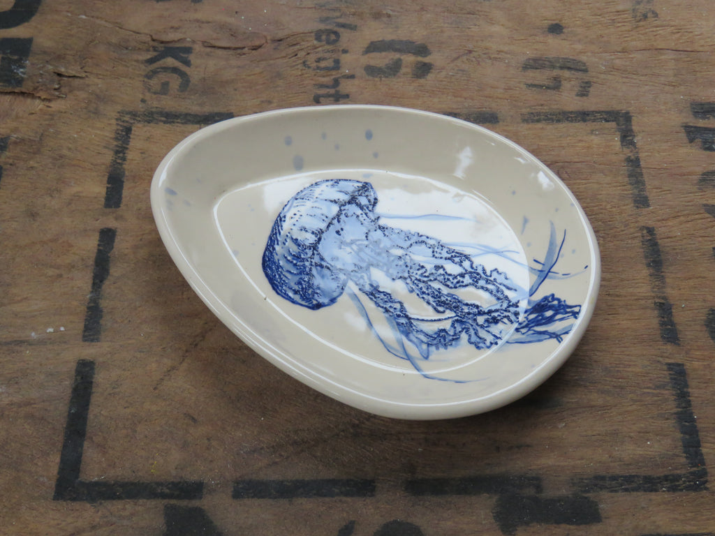 Jelly fish Tapas dish