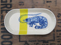 Small oblong Prawn dish