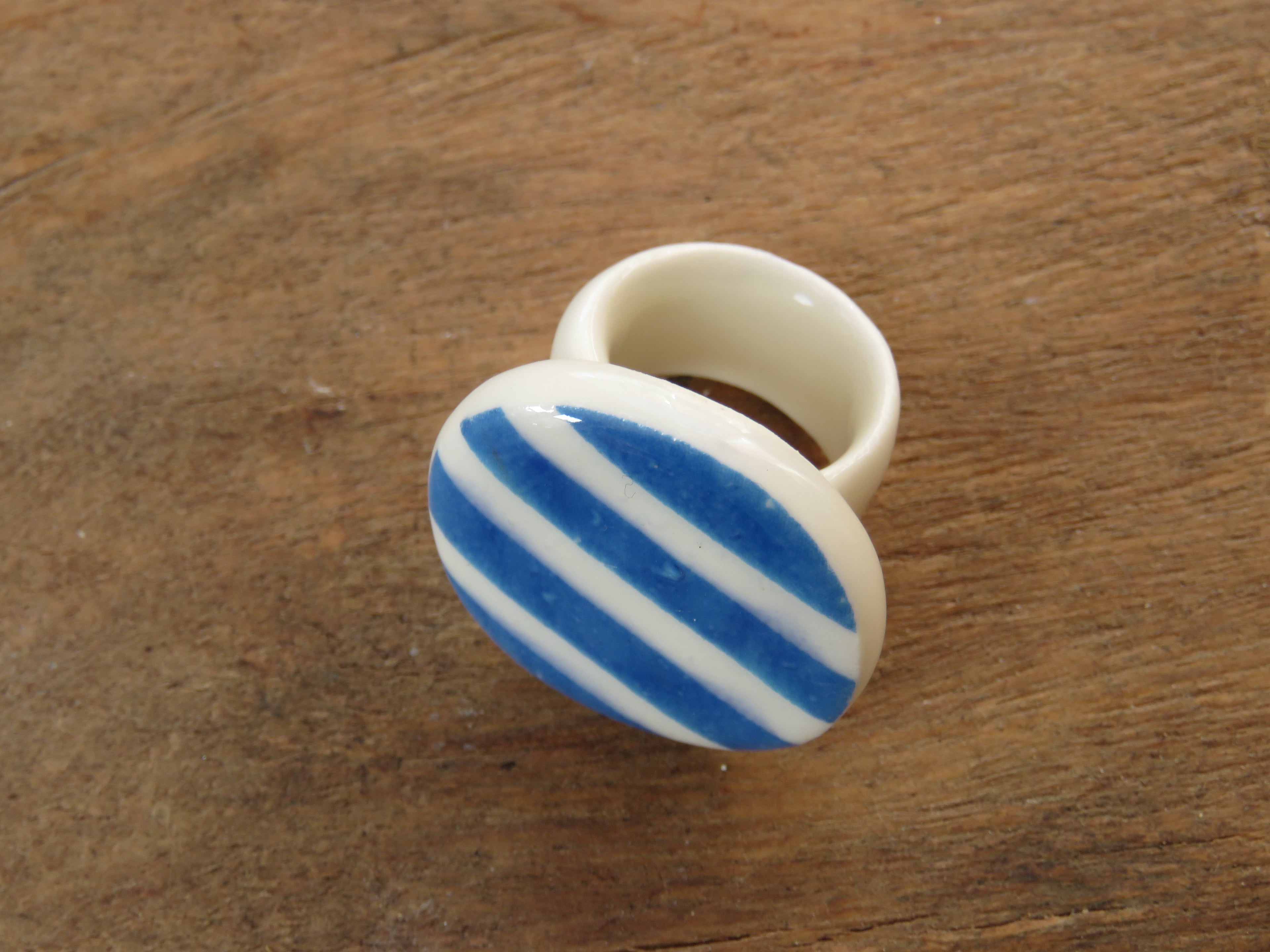 Porcelain Ring Size P