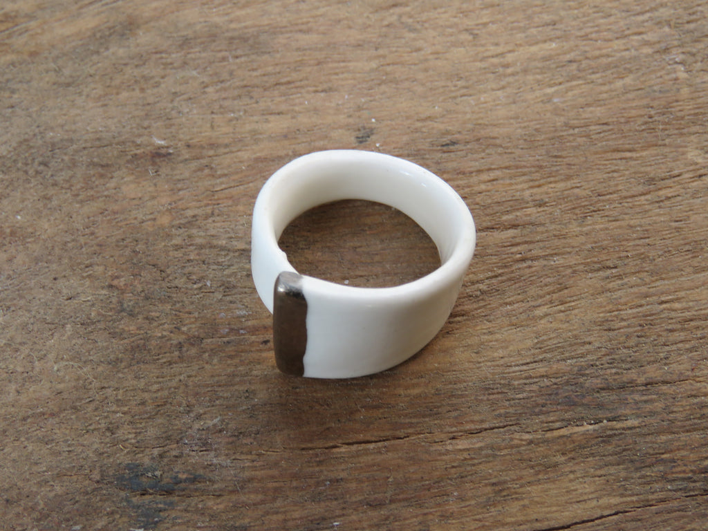 Porcelain Ring Size U