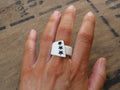 Porcelain Ring Size R